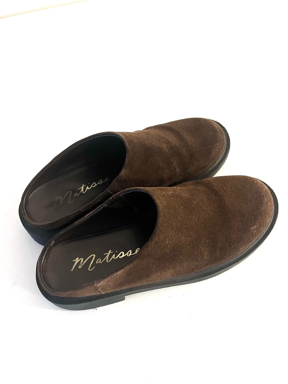 Matisse Brown Suede Slip-On Loafers